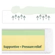 Zinus Spa Sensations Serenity 8" Memory Foam Mattress, Queen