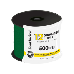 Southwire 500-Feet 12 -AWG Green Stranded Copper THHN wire ( By-the-roll )