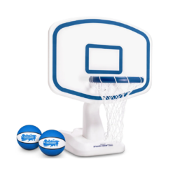 GoSports Splash Hoop Swimming Pool Basketball Game, White