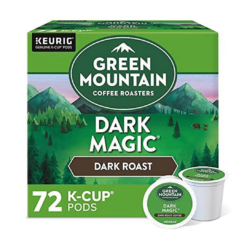 Green Mountain Coffee Roasters Dark Magic Keurig Single-Serve K-Cup Pods, Dark Roast Coffee, 72 Count