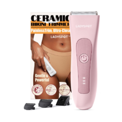 LADYSPOT Electric Shaver for Women, Women Shaving & Grooming Sets, with 3 Guard and Replaceable Ceramic Blade Heads
