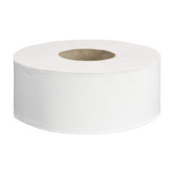 AmazonCommercial 2-Ply White 9' Jumbo Roll Toilet Paper/Bath Tissue (416972), Bulk for Business, 1000 feet per Roll (12 Rolls)