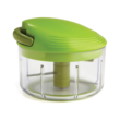 Kuhn Rikon Pull Chop Chopper/Manual Food Processor with Cord Mechanism, Green, 2-Cup