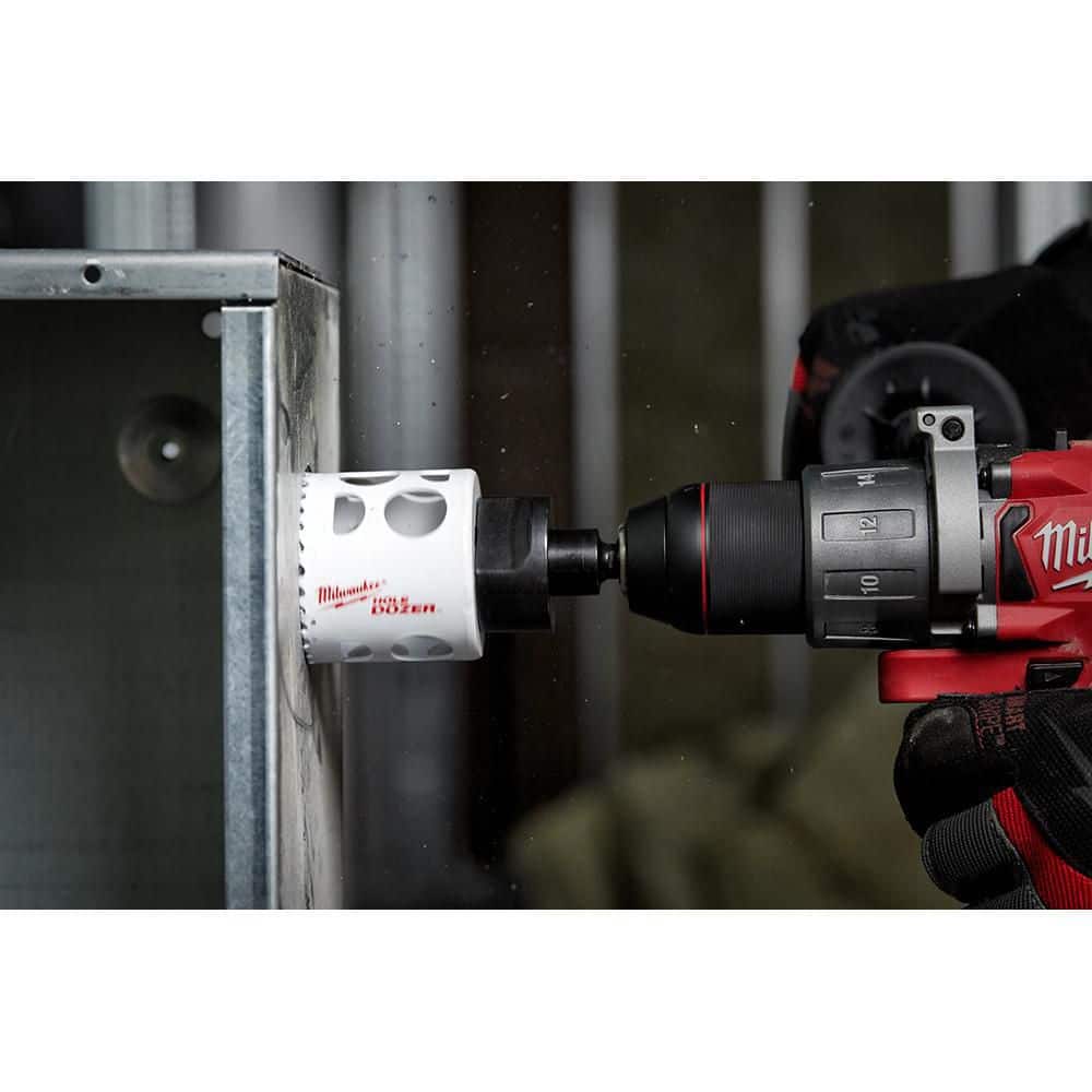 Milwaukee Hole Dozer Bi-Metal Hole Saw Kit (8-Piece) 49-22-4019 Milwaukee Hole Dozer Bi-Metal Hole Saw Kit (8-Piece) 49-22-4019