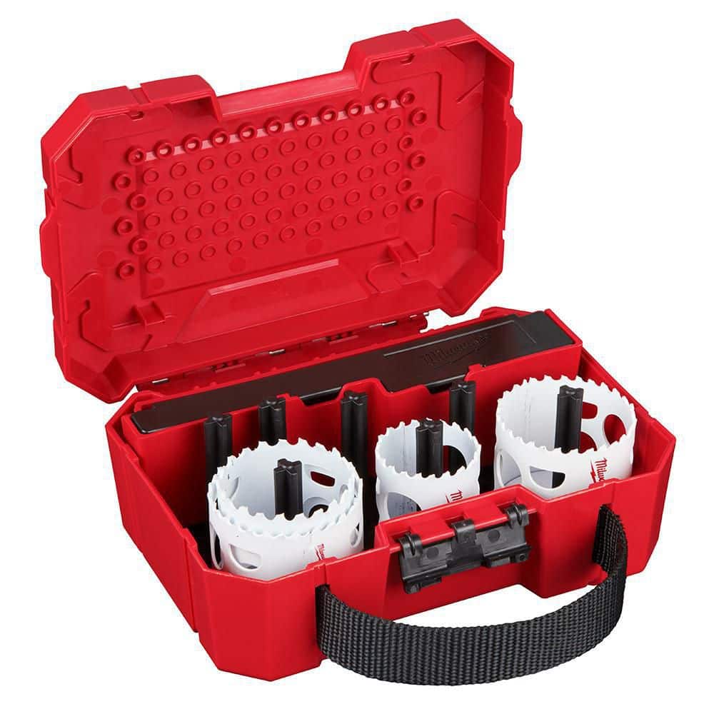Milwaukee Hole Dozer Bi-Metal Hole Saw Kit (8-Piece) 49-22-4019 Milwaukee Hole Dozer Bi-Metal Hole Saw Kit (8-Piece) 49-22-4019