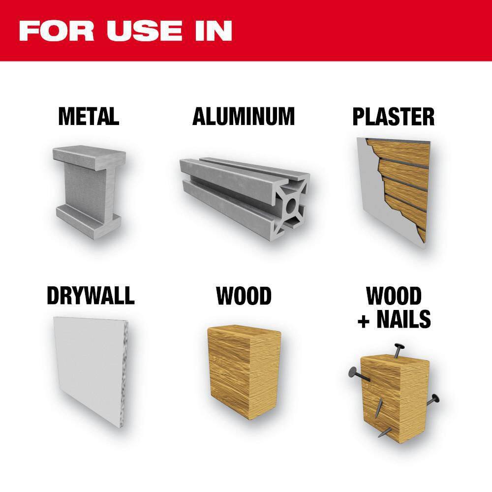 Milwaukee Hole Dozer Bi-Metal Hole Saw Kit (8-Piece) 49-22-4019 Milwaukee Hole Dozer Bi-Metal Hole Saw Kit (8-Piece) 49-22-4019