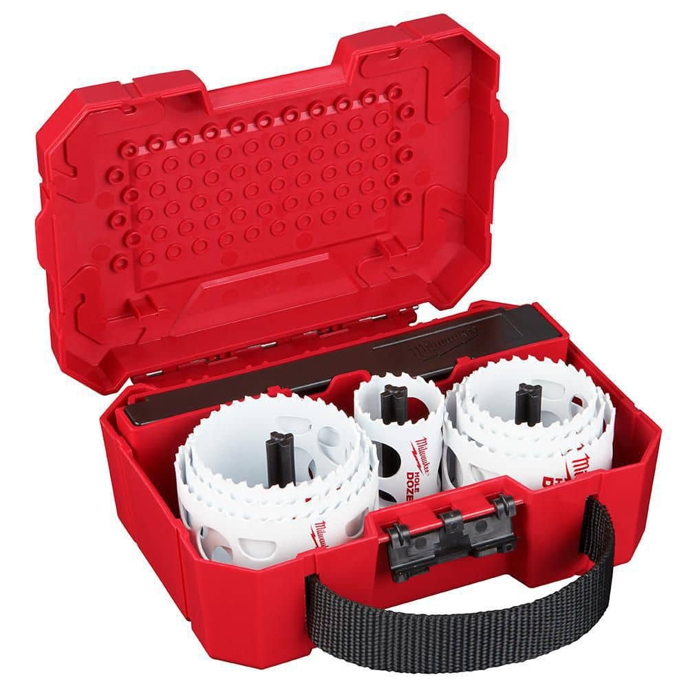 Milwaukee Hole Dozer General Purpose Bi-Metal Hole Saw Set (11-Piece) 49-22-4020 Milwaukee Hole Dozer General Purpose Bi-Metal Hole Saw Set (11-Piece) 49-22-4020