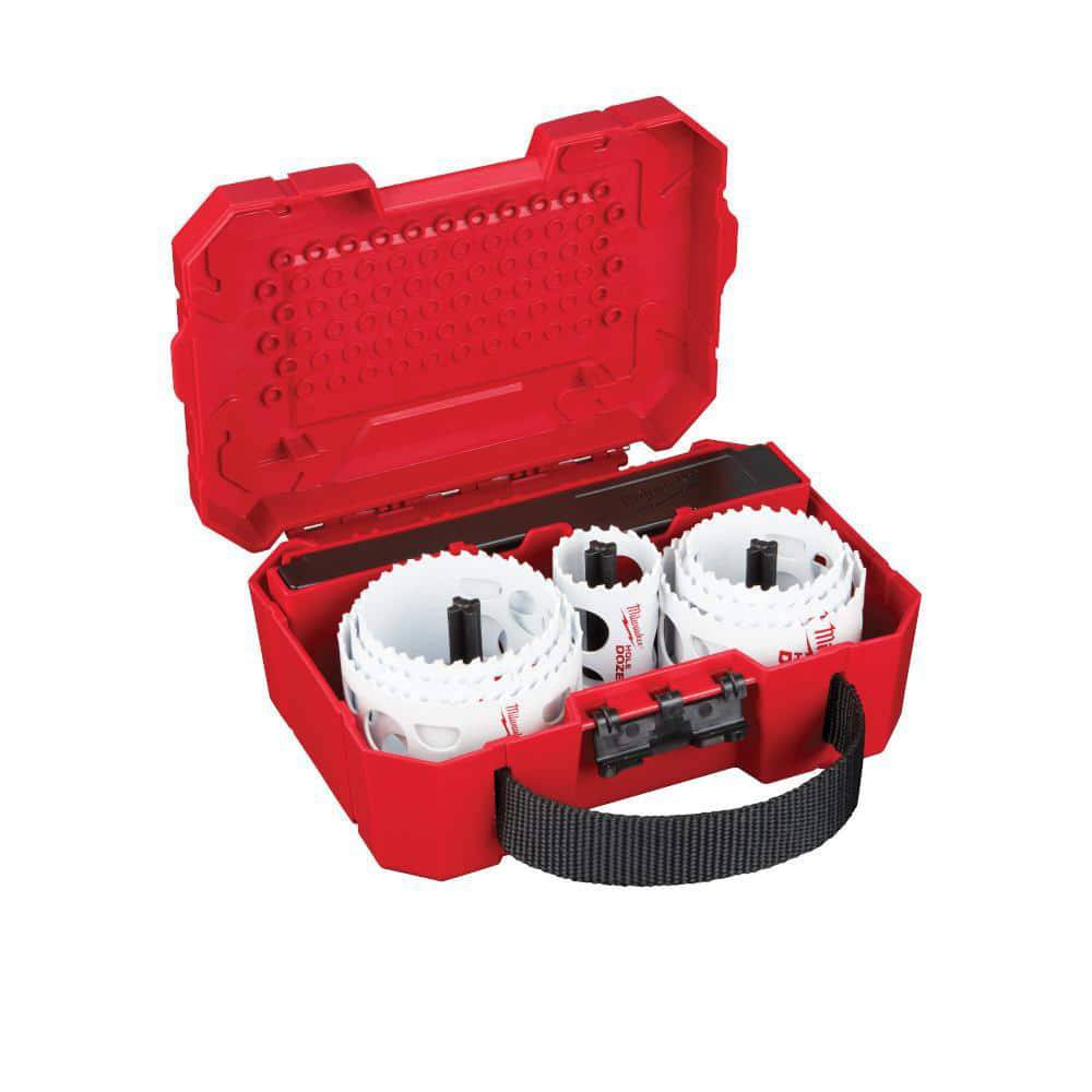 Milwaukee Hole Dozer General Purpose Bi-Metal Hole Saw Set (11-Piece) 49-22-4020 Milwaukee Hole Dozer General Purpose Bi-Metal Hole Saw Set (11-Piece) 49-22-4020