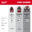 Milwaukee M18 18-Volt Lithium-Ion Brushless Cordless PACKOUT Jobsite Fan (Tool-Only) 0818-20