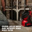 Milwaukee M18 18-Volt Lithium-Ion Brushless Cordless PACKOUT Jobsite Fan (Tool-Only) 0818-20