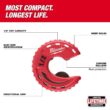 Milwaukee Close Quarters Tubing Cutter Set (3-Piece) 48-22-4267