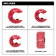 Milwaukee Close Quarters Tubing Cutter Set (3-Piece) 48-22-4267