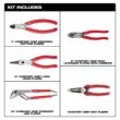 Milwaukee Electrician's Pliers Hand Tool Set (5-Piece) 48-22-6331-48-22-6100-48-22-3079