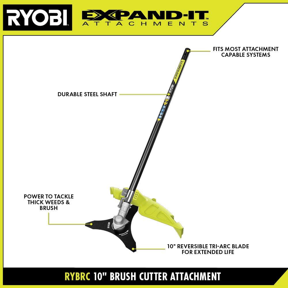 RYOBI Expand-It Brush-Cutter Trimmer Attachment RYBRC RYOBI Expand-It Brush-Cutter Trimmer Attachment RYBRC
