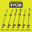 RYOBI Expand-It Universal Straight Shaft Edger Attachment RYEDG