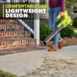 RYOBI ONE+ 18V Cordless String Trimmer/Edger and Blower/Sweeper Combo Kit (2-Tools) with 2.0 Ah Battery and Charger PCLCK201K
