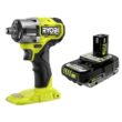 RYOBI ONE+ HP 18V Brushless Cordless Compact 1/2 in 4 Mode Impact Wrench with FREE ONE+ 18V 2.0 Ah HIGH PERFORMANCE Battery PSBIW25B-PBP003