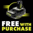 RYOBI ONE+ HP 18V Brushless Cordless Compact 1/2 in 4 Mode Impact Wrench with FREE ONE+ 18V 2.0 Ah HIGH PERFORMANCE Battery PSBIW25B-PBP003