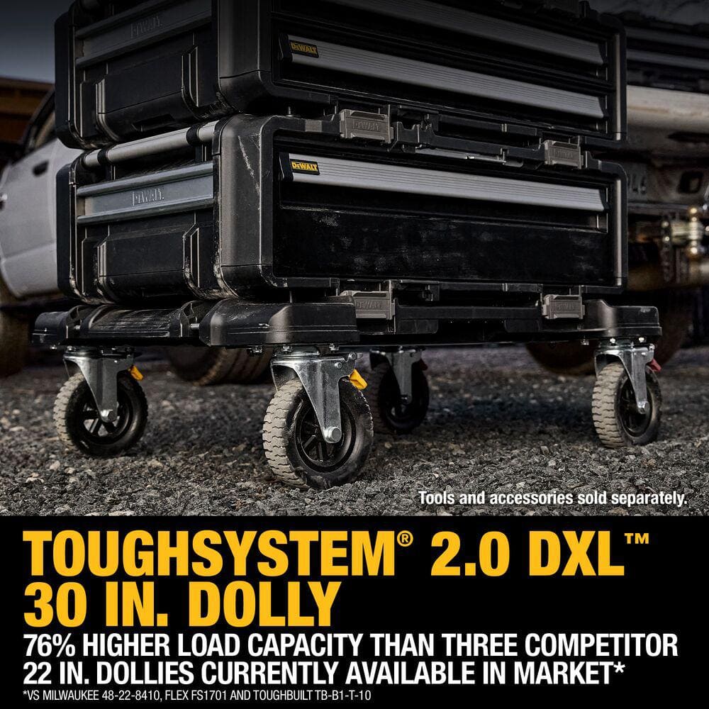 DEWALT TOUGHSYSTEM 2.0 DXL 30 in. Dolly DWST08530