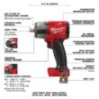 Milwaukee M18 FUEL GEN-2 18V Lithium-Ion Brushless Cordless Mid Torque 1/2 in. Impact Wrench with Pin Detent (Tool-Only) 2962P-20