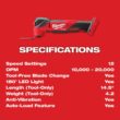 Milwaukee M18 FUEL 18V Lithium-Ion Cordless Brushless Oscillating Multi-Tool (Tool-Only) 2836-20