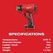Milwaukee M18 18V Lithium-Ion Cordless Compact Heat Gun (Tool-Only) 2688-20