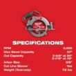 Milwaukee M18 FUEL 18V Lithium-Ion Brushless Cordless 7-1/4 in. Circular Saw (Tool-Only) 2834-20
