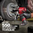 Milwaukee M12 FUEL 12V Lithium-Ion Brushless Cordless Stubby 1/2 in. Impact Wrench (Tool-Only) 2563-20