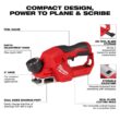 Milwaukee M12 12V Lithium-Ion Brushless Cordless 2 in. Planer (Tool-Only) 2524-20