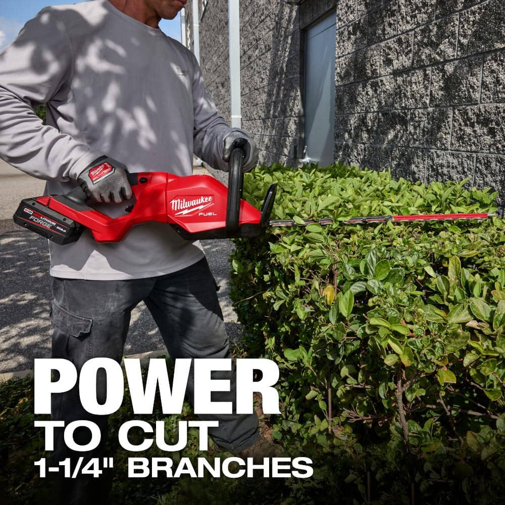 Milwaukee M18 FUEL 18-Volt 24 in. Brushless Cordless Battery Powered Hedge Trimmer (Tool-Only) 3033-20