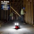 Milwaukee M18 18-Volt Lithium-Ion Cordless 4500 Lumens ROVER Dual Power Triple-Panel Flood & Area Light (Tool-Only) 2368-20 Milwaukee M18 18-Volt Lithium-Ion Cordless 4500 Lumens ROVER Dual Power Triple-Panel Flood & Area Light (Tool-Only) 2368-20