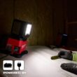 Milwaukee M18 18-Volt Lithium-Ion Cordless 4500 Lumens ROVER Dual Power Triple-Panel Flood & Area Light (Tool-Only) 2368-20 Milwaukee M18 18-Volt Lithium-Ion Cordless 4500 Lumens ROVER Dual Power Triple-Panel Flood & Area Light (Tool-Only) 2368-20