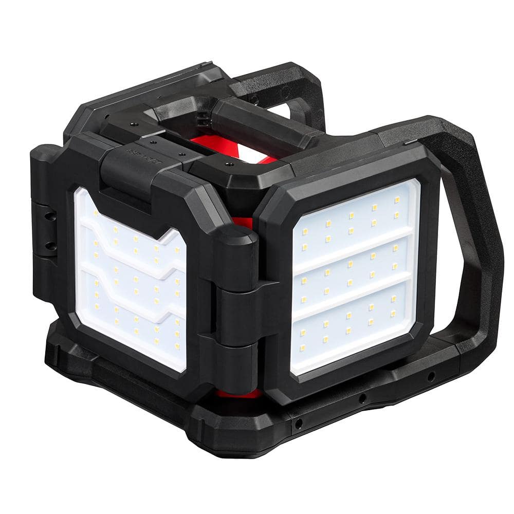 Milwaukee M18 18-Volt Lithium-Ion Cordless 4500 Lumens ROVER Dual Power Triple-Panel Flood & Area Light (Tool-Only) 2368-20 Milwaukee M18 18-Volt Lithium-Ion Cordless 4500 Lumens ROVER Dual Power Triple-Panel Flood & Area Light (Tool-Only) 2368-20