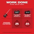 Milwaukee M18 FUEL QUIK-LOK Cultivator Attachment (Tool-Only) 49-16-2739