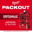 Milwaukee M18 18-Volt Lithium-Ion Cordless PACKOUT 3000 Lumens LED Light with Built-In Charger 2357-20 Milwaukee M18 18-Volt Lithium-Ion Cordless PACKOUT 3000 Lumens LED Light with Built-In Charger 2357-20
