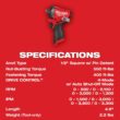 Milwaukee M12 FUEL 12V Lithium-Ion Brushless Cordless Stubby 1/2 in. Impact Wrench with Pin Detent (Tool-Only) 2563P-20 Milwaukee M12 FUEL 12V Lithium-Ion Brushless Cordless Stubby 1/2 in. Impact Wrench with Pin Detent (Tool-Only) 2563P-20
