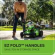 Greenworks 80-volt, 21-in Push Battery Walk Mower with (1) 4 Ah Battery Included