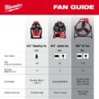 Milwaukee M18 Brushless Cordless Hybrid 18 in. Variable Speed Fan (Tool Only) 0821-20
