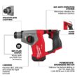 Milwaukee M12 FUEL 12V Lithium-Ion Brushless Cordless 5/8 in. SDS-Plus Rotary Hammer Drill (Tool-Only) 2508-20 Milwaukee M12 FUEL 12V Lithium-Ion Brushless Cordless 5/8 in. SDS-Plus Rotary Hammer Drill (Tool-Only) 2508-20