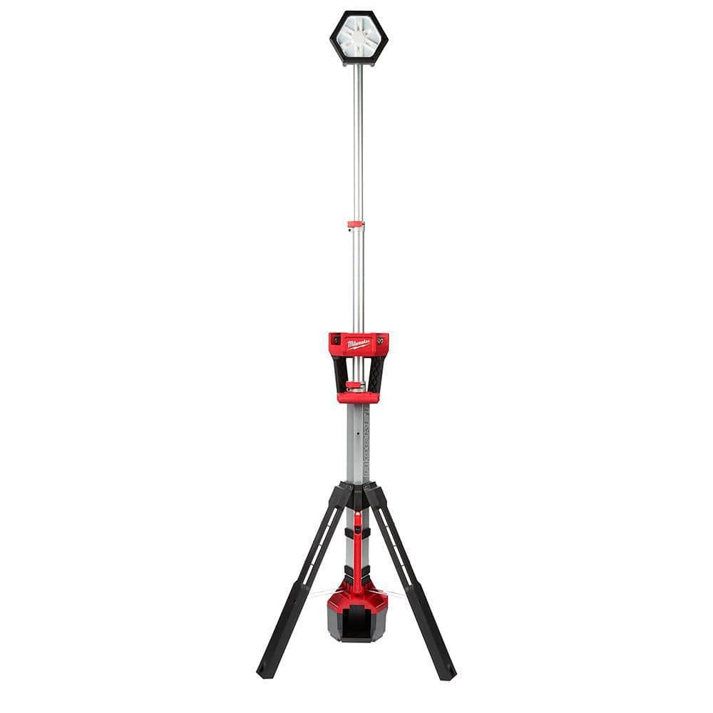 Milwaukee M18 18-Volt Lithium-Ion Cordless Rocket Dual Power Tower Light (Tool-Only) 2131-20 Milwaukee M18 18-Volt Lithium-Ion Cordless Rocket Dual Power Tower Light (Tool-Only) 2131-20