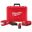 Milwaukee M12 12V Lithium-Ion Cordless Copper Tubing Cutter Kit with 1.5 Ah Battery, Charger and Hard Case 2471-21 Milwaukee M12 12V Lithium-Ion Cordless Copper Tubing Cutter Kit with 1.5 Ah Battery, Charger and Hard Case 2471-21