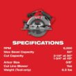 Milwaukee M18 FUEL 18V Lithium-Ion Brushless Cordless 6-1/2 in. Circular Saw (Tool-Only) 2833-20 Milwaukee M18 FUEL 18V Lithium-Ion Brushless Cordless 6-1/2 in. Circular Saw (Tool-Only) 2833-20