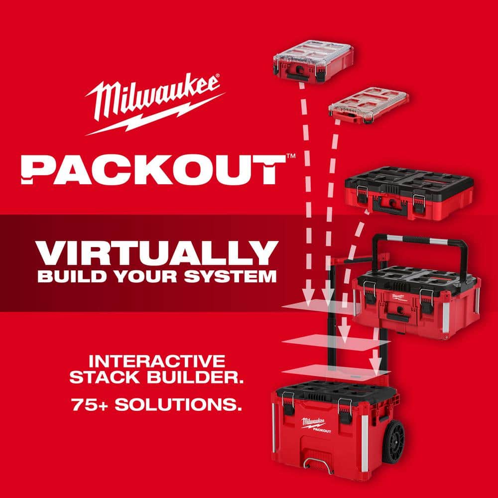 Milwaukee PACKOUT 10 in. Structured Tote 48-22-8311