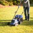 Wild Badger Power Brushless 40-volt, 18-in Push Battery Walk Mower with (1) 4 Ah Battery Included