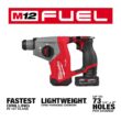 Milwaukee M12 FUEL 12V Lithium-Ion Brushless Cordless 5/8 in. SDS Plus Rotary Hammer Kit with One 4.0Ah Battery and Bag 2508-21XC Milwaukee M12 FUEL 12V Lithium-Ion Brushless Cordless 5/8 in. SDS Plus Rotary Hammer Kit with One 4.0Ah Battery and Bag 2508-21XC
