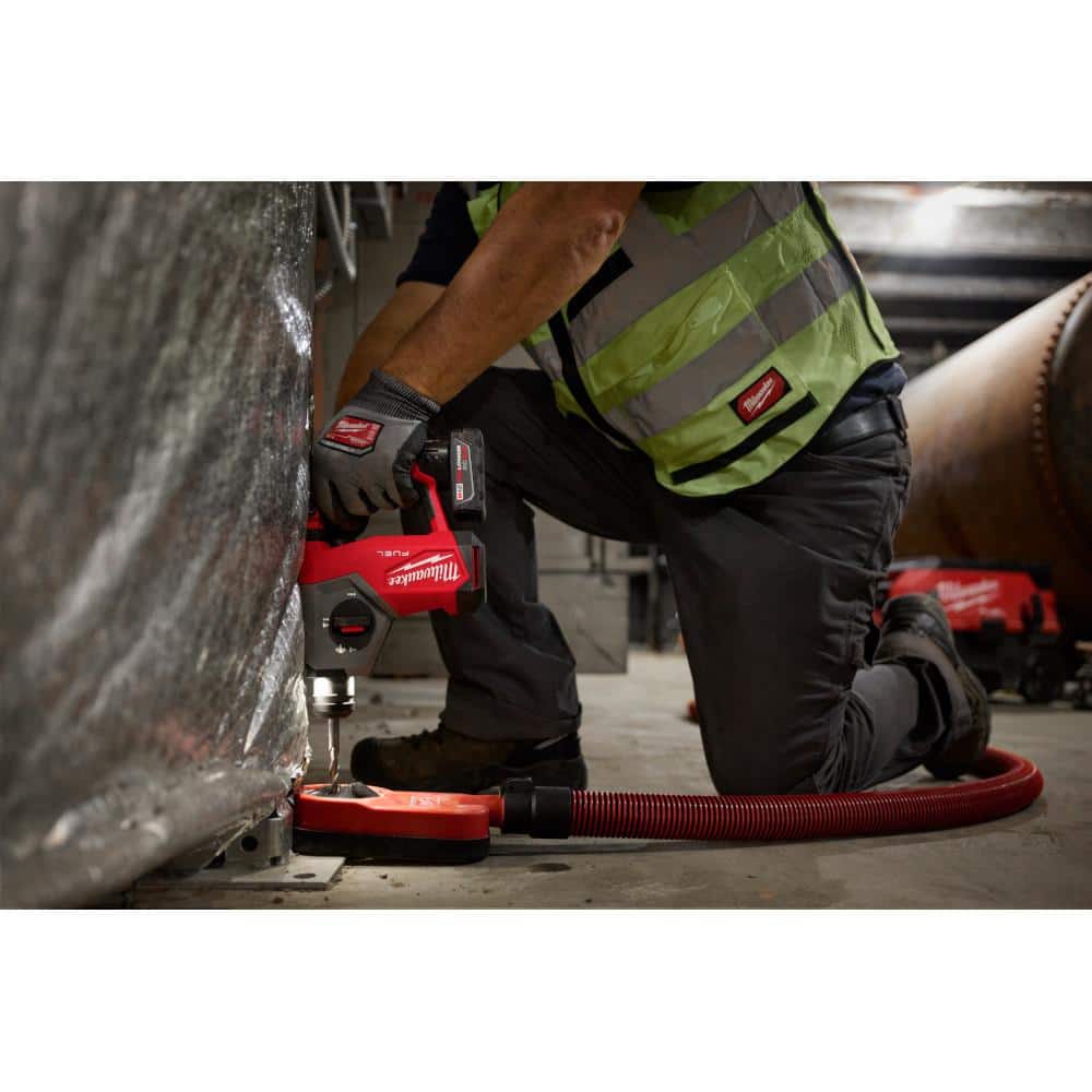 Milwaukee M12 FUEL 12V Lithium-Ion Brushless Cordless 5/8 in. SDS Plus Rotary Hammer Kit with One 4.0Ah Battery and Bag 2508-21XC Milwaukee M12 FUEL 12V Lithium-Ion Brushless Cordless 5/8 in. SDS Plus Rotary Hammer Kit with One 4.0Ah Battery and Bag 2508-21XC