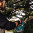 Makita LXT 12 in. 18V Lithium-Ion Brushless Top Handle Electric Battery Chainsaw, Tool Only XCU10Z