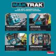 Makita MAKTRAK Large Tool Box T-90015