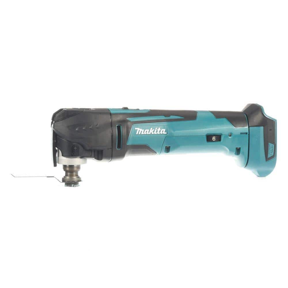 Makita 18V LXT Lithium-Ion Cordless Variable Speed Oscillating Multi-Tool (Tool-Only) With Blade and Accessory Adapters XMT03Z Makita 18V LXT Lithium-Ion Cordless Variable Speed Oscillating Multi-Tool (Tool-Only) With Blade and Accessory Adapters XMT03Z