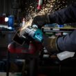 Makita 40V Max XGT Brushless Cordless 4-1/2/5 in. Paddle Switch Angle Grinder with Electric Brake, AWS Capable (Tool Only) GAG06Z